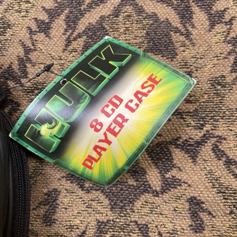 Marvel The Hulk Movie 2003 Crossbody Shoulder Bag CD Walkman Case New With Tags